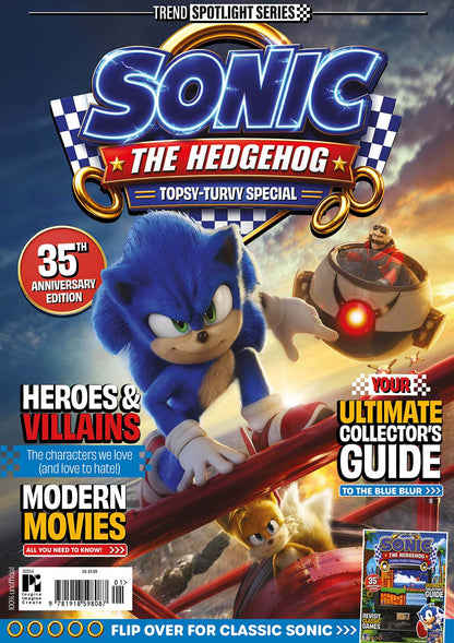 Sonic the Hedgehog 35th Anniversary Topsy Turvy Ultimate Collector's Guide