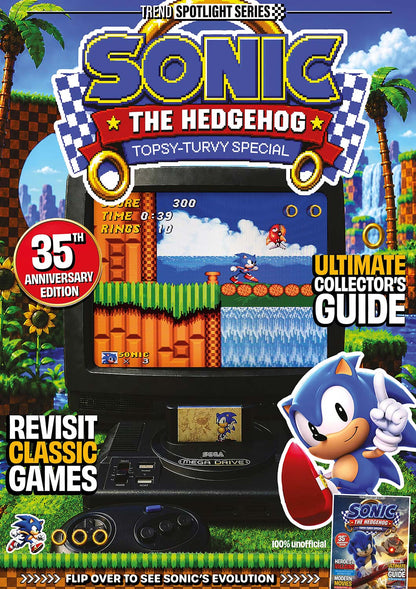 Sonic the Hedgehog 35th Anniversary Topsy Turvy Ultimate Collector's Guide