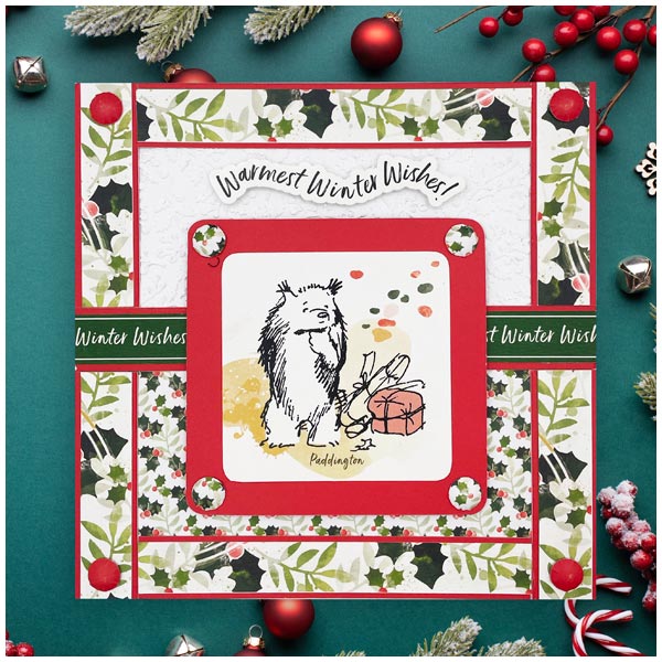 Paddington A5 Washi Tape 8 Sheets | Festive Paddington Collection