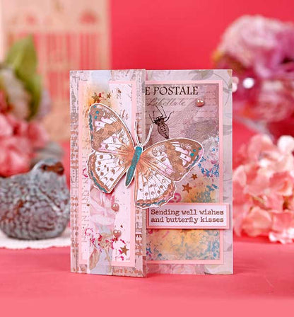 Creative Stamping Magazine #144 With 26-piece Nature's Collage stamp set and A5 2-in-1 stencil