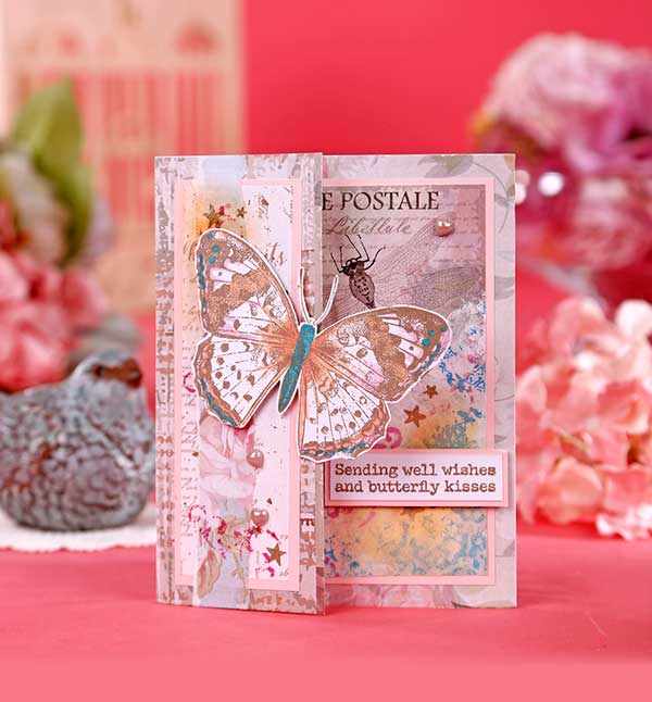 Creative Stamping Magazine #144 With 26-piece Nature's Collage stamp set and A5 2-in-1 stencil