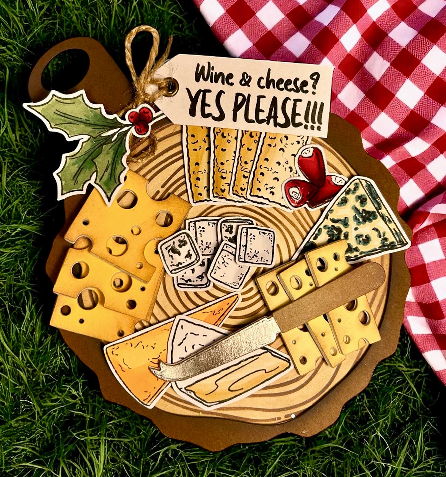 Made to Surprise A5 Stamp Set Pyrography Style Sentiments | Going Against The Grain