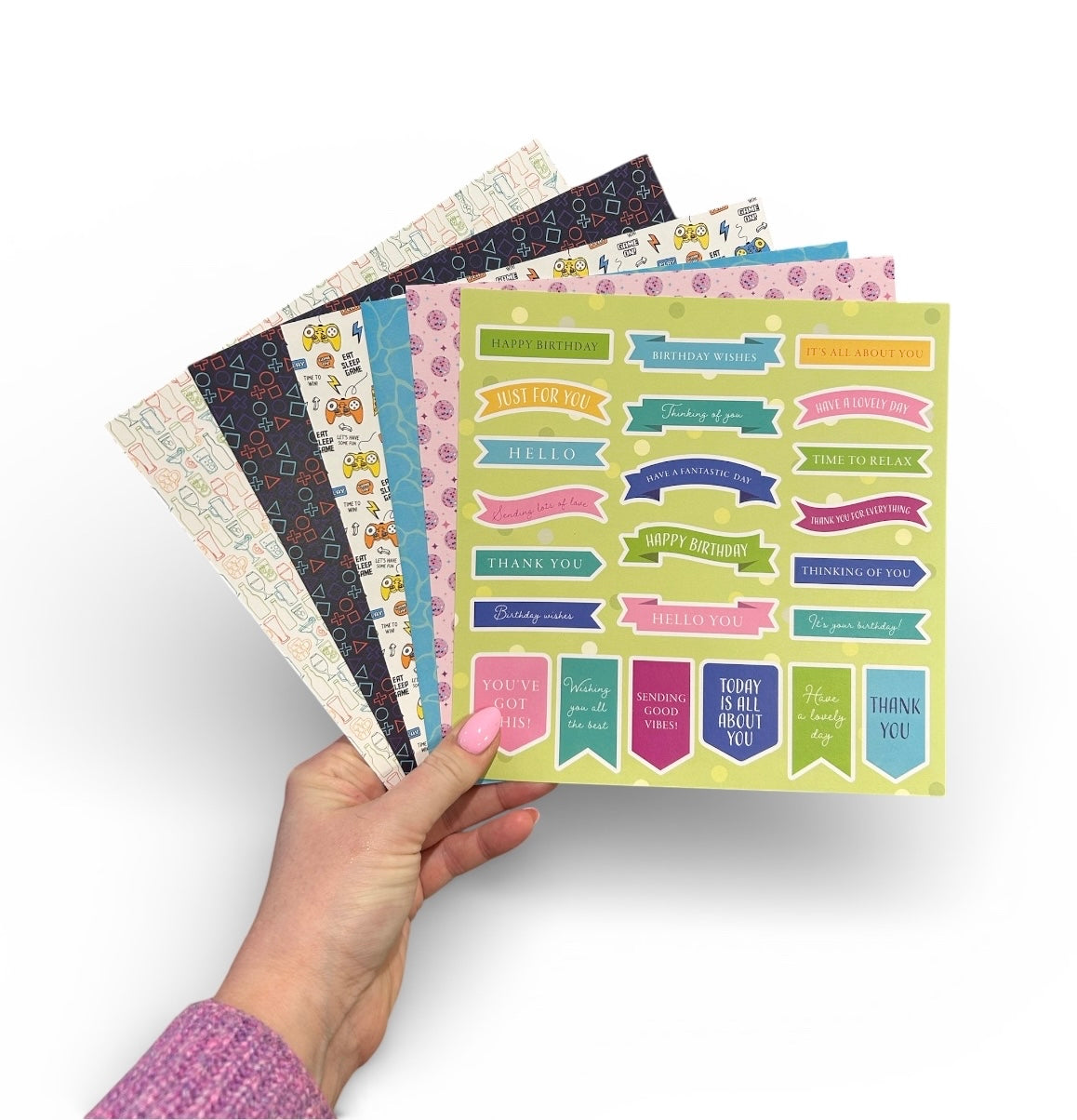 Made to Surprise 8'' x 8'' Paper Pack Let The Good Times Roll  | Let The Good Times Roll 