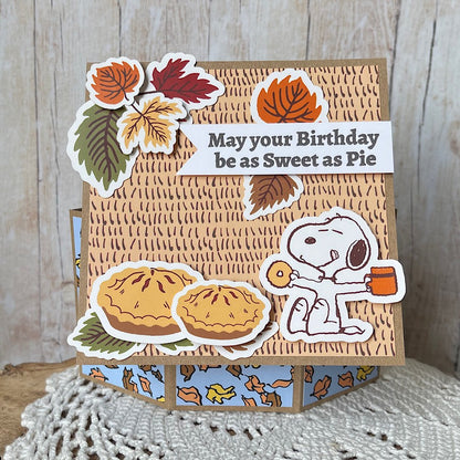 Peanuts 8 x 8 Paper Pack Fall Is Here | Chill Out & Be Thankful