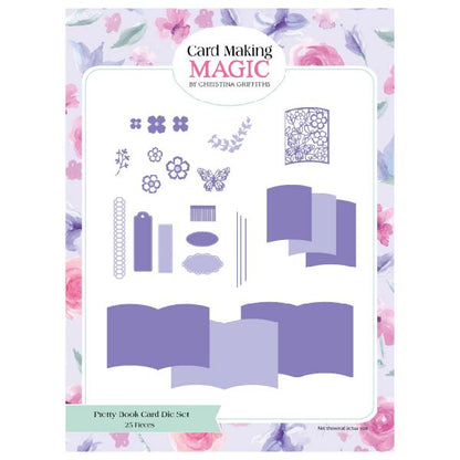Card Making Magic Die Set Pretty Book Card Set of 25 | Pretty Books Collection