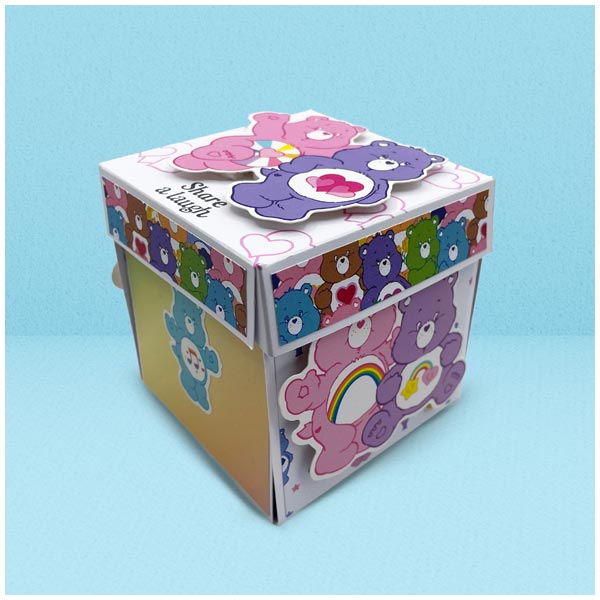 Care Bears 8 x 8 Paper Pack A Rainbow Day | Rainbows & Clouds