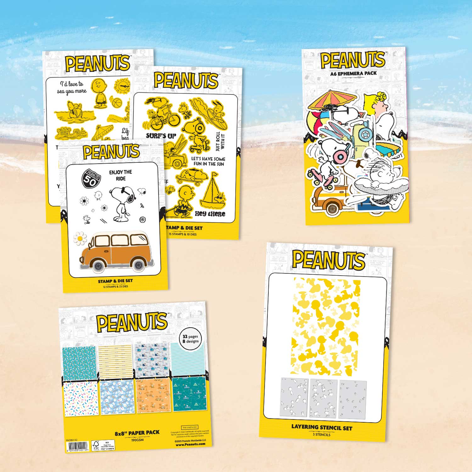 Peanuts J'adore La Plage complete bundle