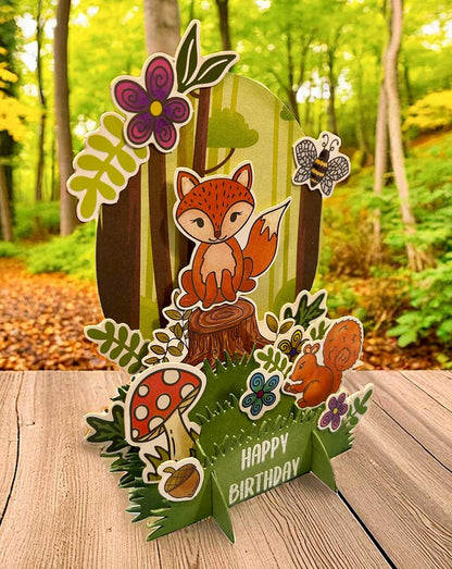 Made to Surprise A5 Stamp and Die Life Of The Woods | Enchanted Forest