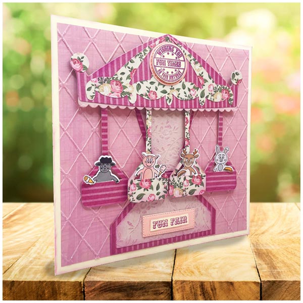 Made To Surprise Die Set Chair Swing Mechanism Set of 9 | Fun At The Fair Collection