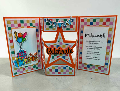 Made to Surprise A5 Stamp and Die Set Make A Wish | Slide & Hide
