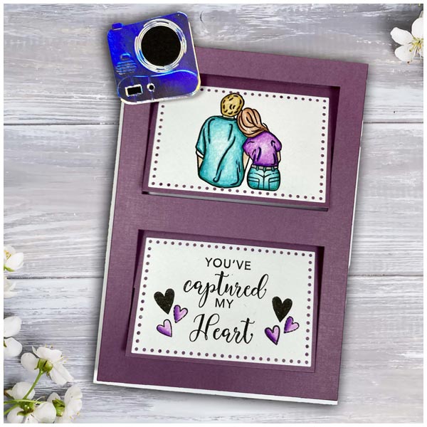 Made To Surprise Clear Stamp & Die Set Selfies People by Sam Calcott | Set of 26