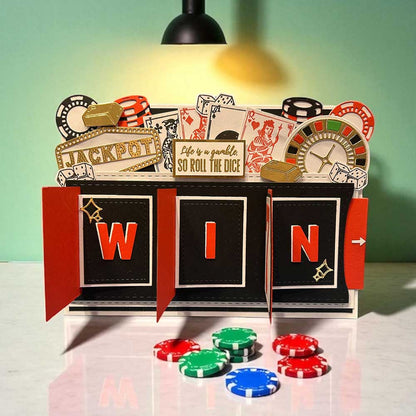 Made To Surprise Stamp & Die Set - With A Little Luck | All Fun & Games