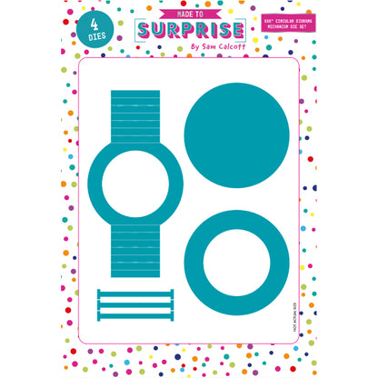 Made to Surprise 6'' x 6'' Die Set Circular Diorama Mechanism | Going Full Circle