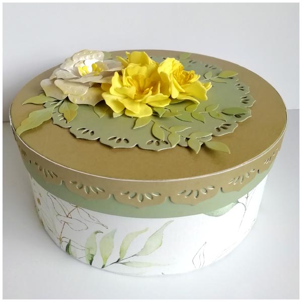 Card Making Magic Die Set Circular Box & Card Builder Set of 27 | Circular Box Collection