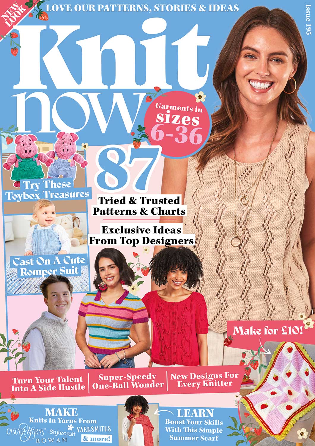 Knit Now Magazine #195