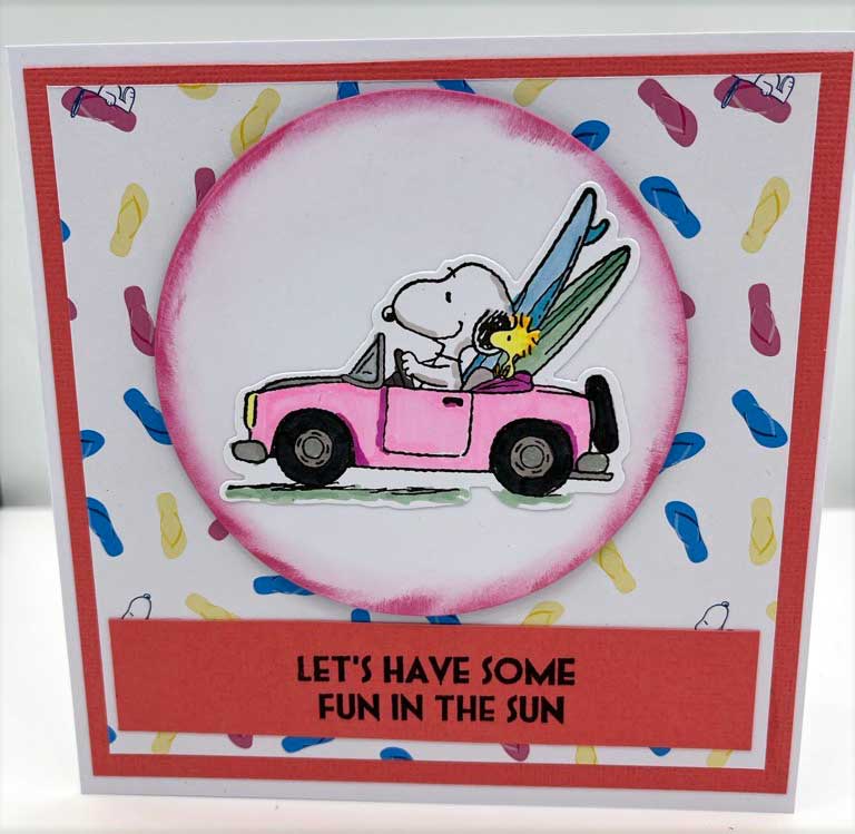 Peanuts 8 x 8 Paper Pack High Tides & Good Vibes | J'adore La Plage