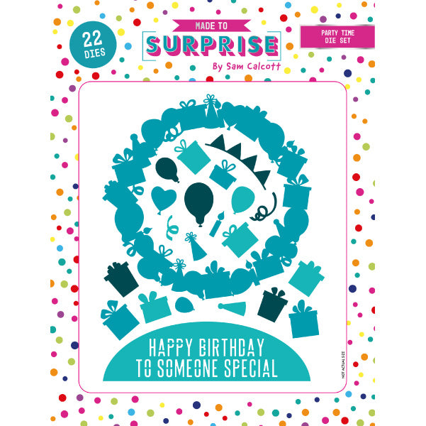 Made to Surprise Die Set Party Time | All Occasion Frames