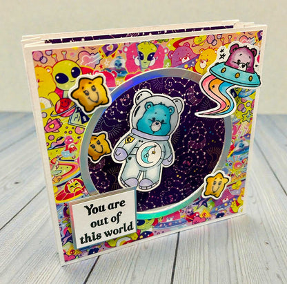 Care Bears Die and A5 Stamp Set Travel Pass | Across The Miles
