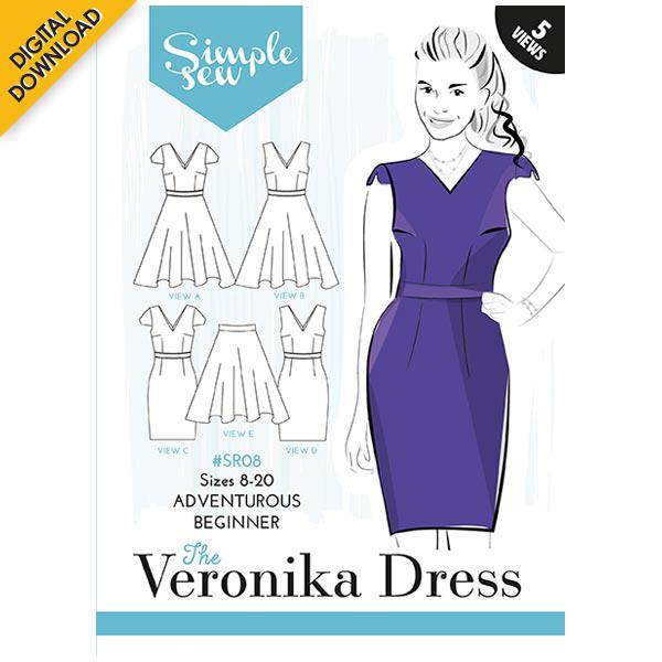Digital Download | Simple Sew Veronika Dress Pattern