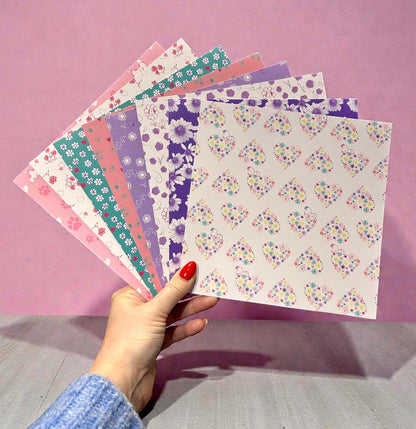 Peanuts 8 x 8 Paper Pack Bloomin' Lovely | Love Is…