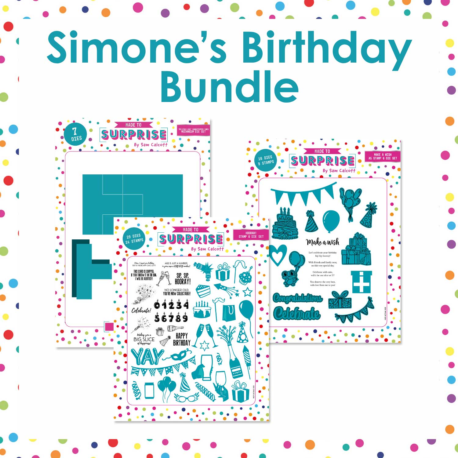 Made To Surprise | 6th Birthday Simone's Bundle