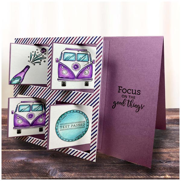 Made To Surprise Clear Stamp & Die Set Selfies People by Sam Calcott | Set of 26