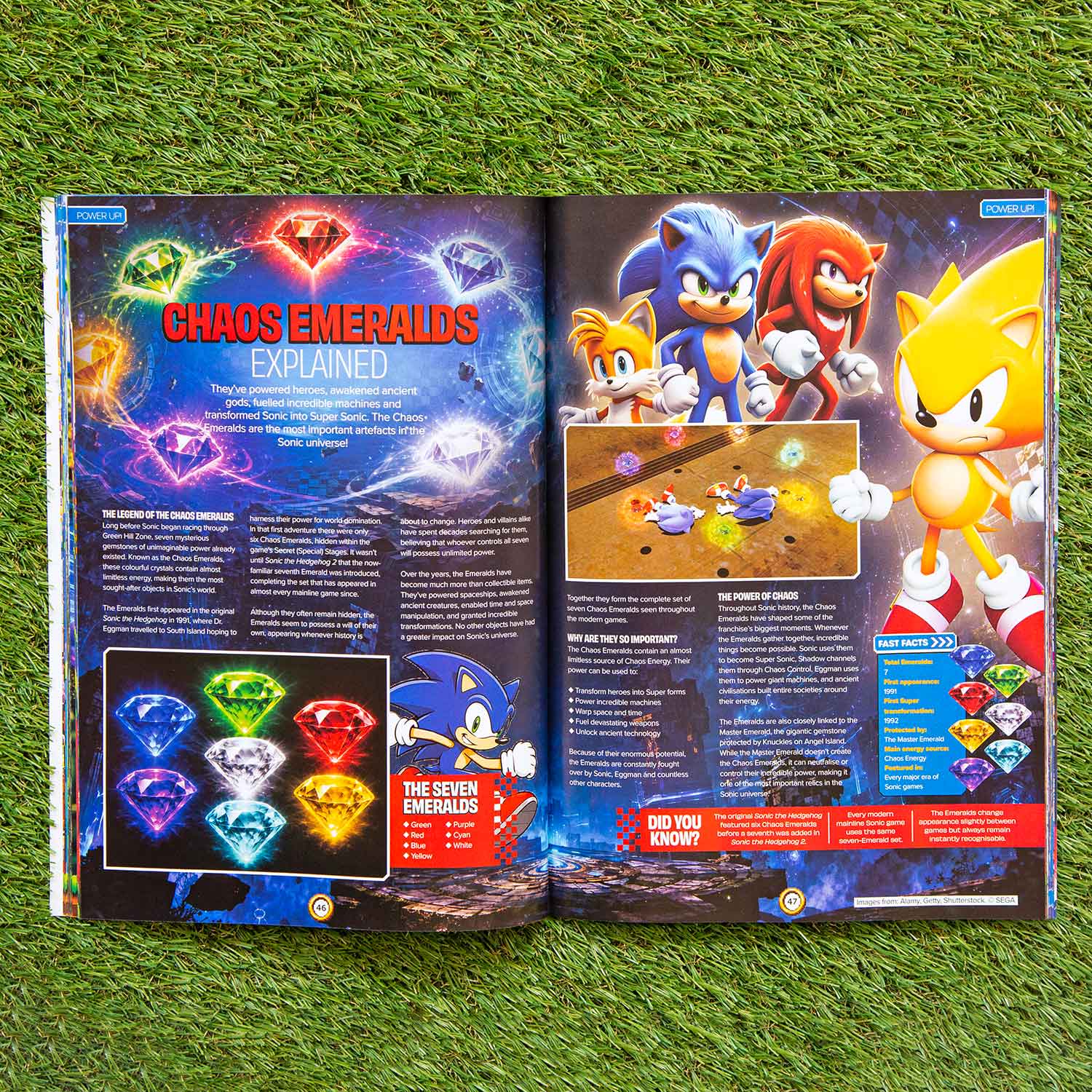 Sonic the Hedgehog 35th Anniversary Topsy Turvy Ultimate Collector's Guide