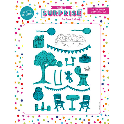 Made to Surprise A5 Stamp and Die Set Cottage Garden | Celebrate Summer