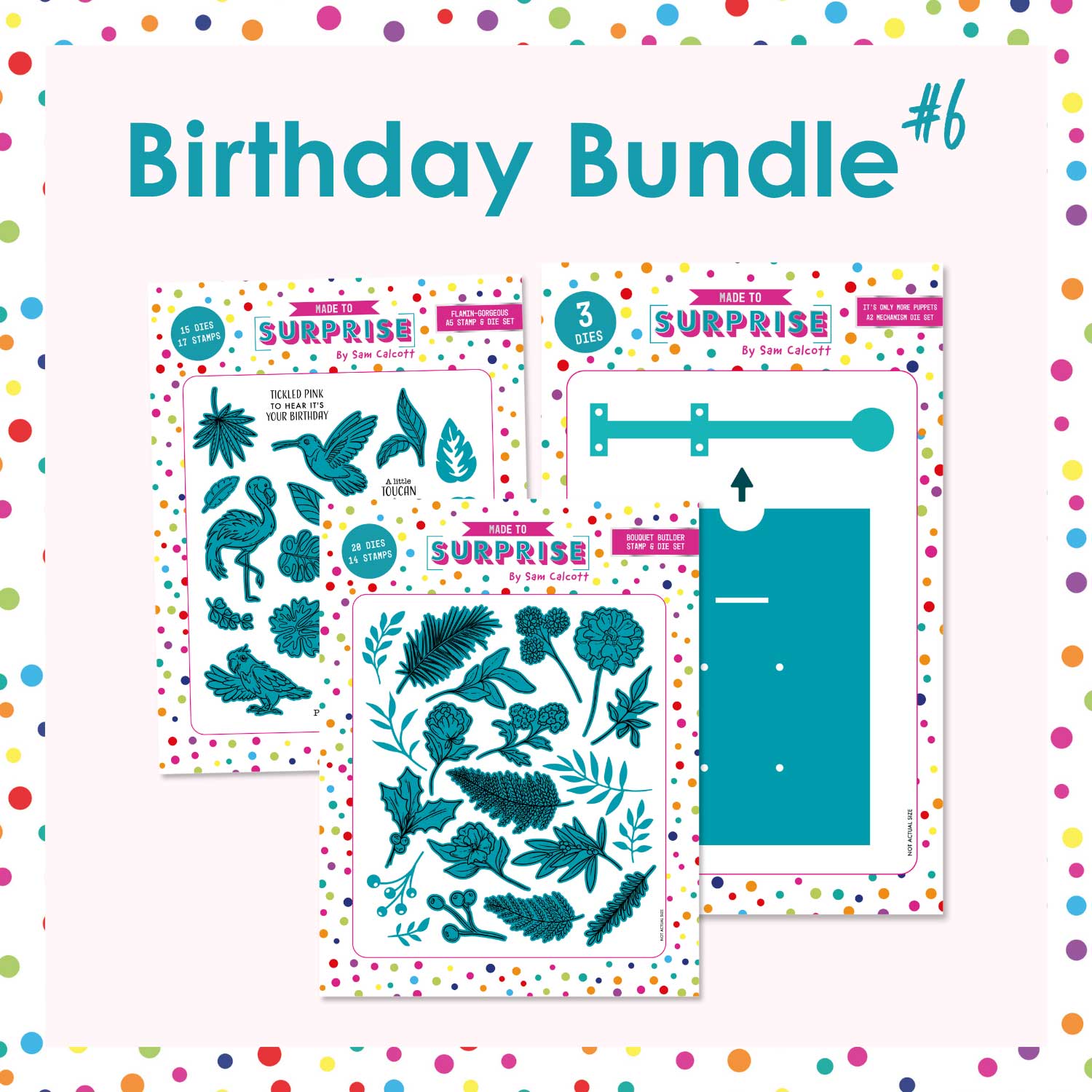 Made To Surprise | 6th Birthday Sunday Bundle