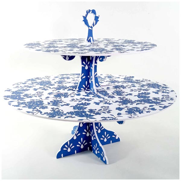Simply Made Crafts A4 Greyboard Cake Stand Set of 4 | Afternoon Tea Collection
