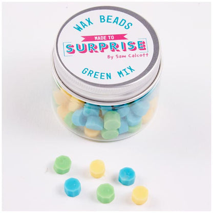Made To Surprise Wax Seal Beads Set Happy Mail Green Mix