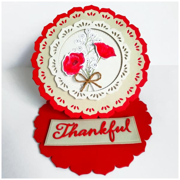 Card Making Magic Die Set Mindful Words Set of 14 | Circular Box Collection