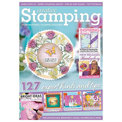 Creative Stamping Magazine #146 With Arranged With Love stamp set