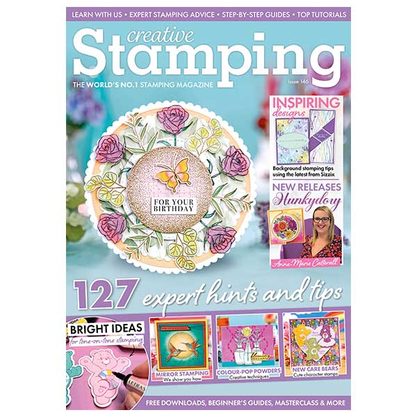 Creative Stamping Magazine #146 With Arranged With Love stamp set