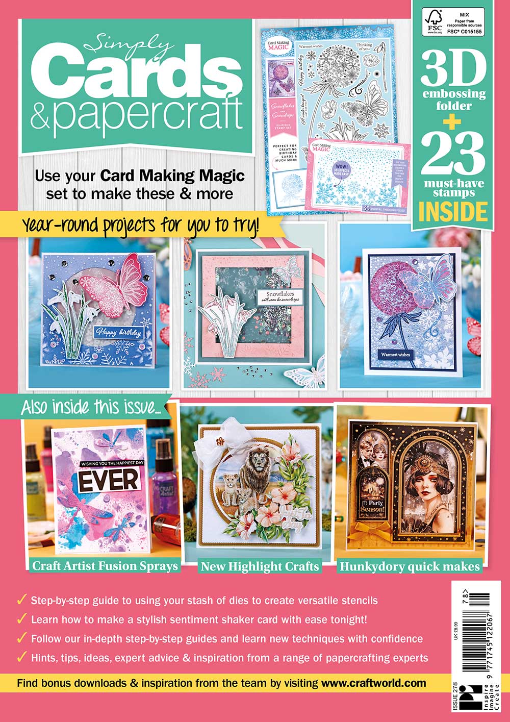 Simply Cards & Papercraft Magazine #278
