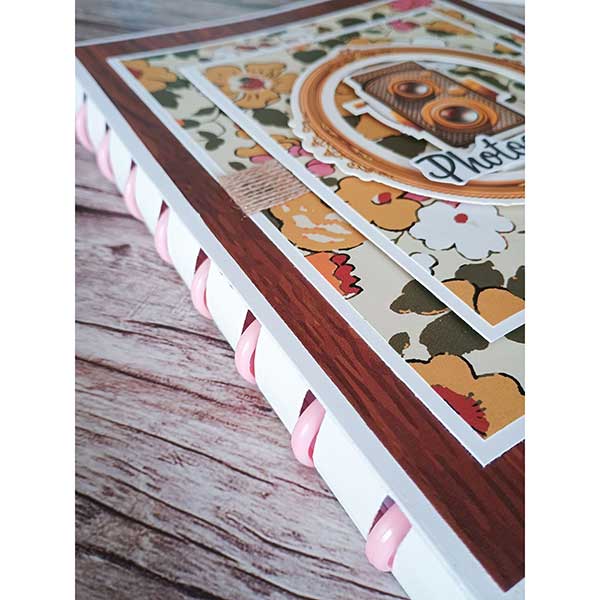 Simply Made Crafts Die Set Large Album Disc Bound Cover | Vintage Market