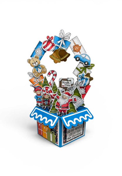 Made to Surprise Die Set Exploding Box Mechanism | Christmas Explosion