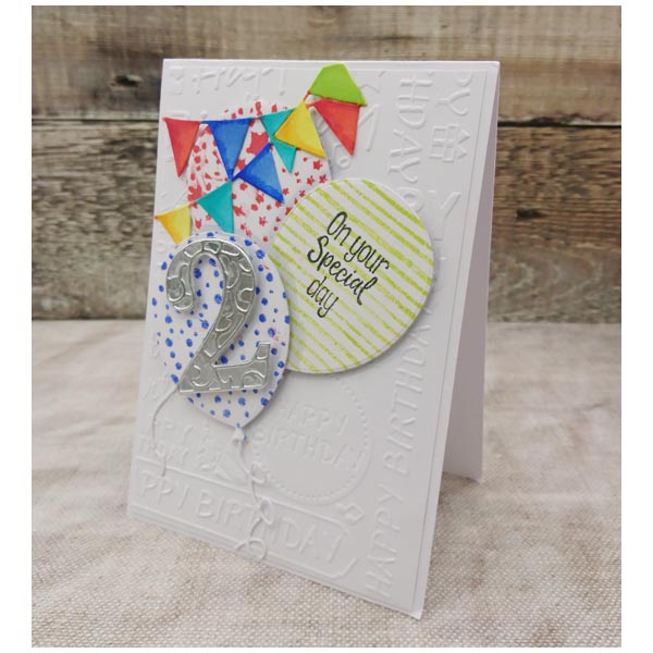 Card Making Magic Dies Overlay Number & Suffix Everyday Edition Filigree Pattern Christina Griffiths