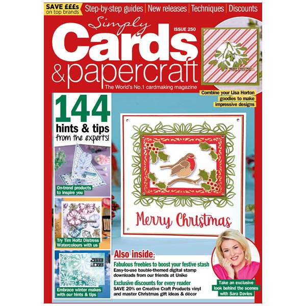 Simply Cards & Papercraft Magazine #250