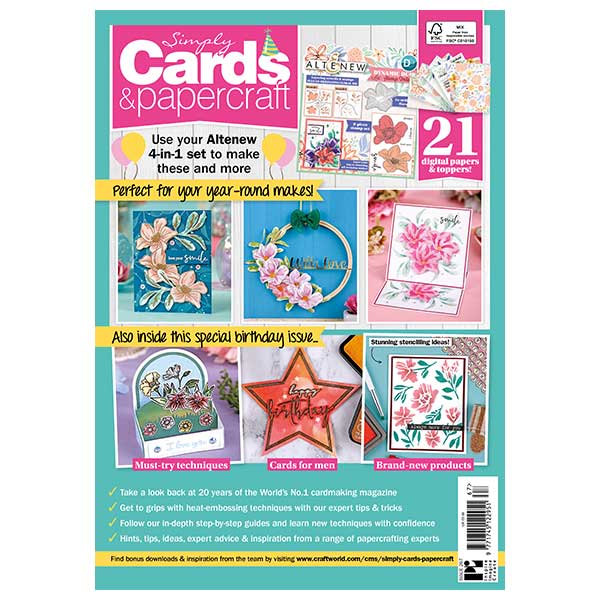 Simply Cards & Papercraft Magazine #267
