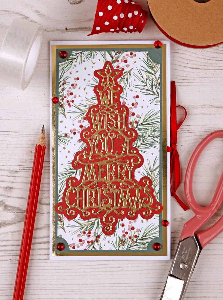 Simply Cards & Papercraft 260 Digital Downloads - We Wish You A Merry Christmas papers