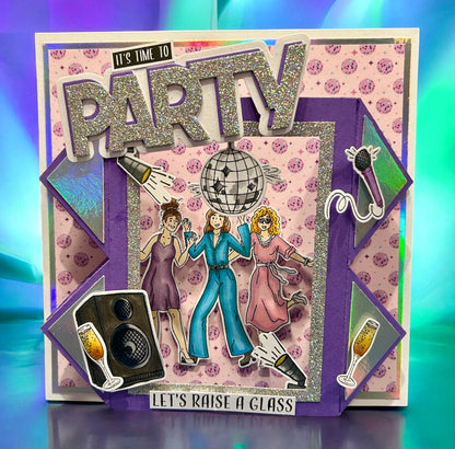 Made to Surprise 6'' x 6'' Die Set Showstopper  Mechanism Set | Let The Good Times Roll