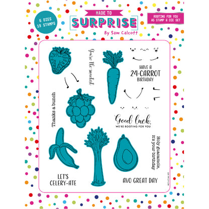 Made to Surprise A5 Stamp and Die Set Rooting For You | Going Full Circle
