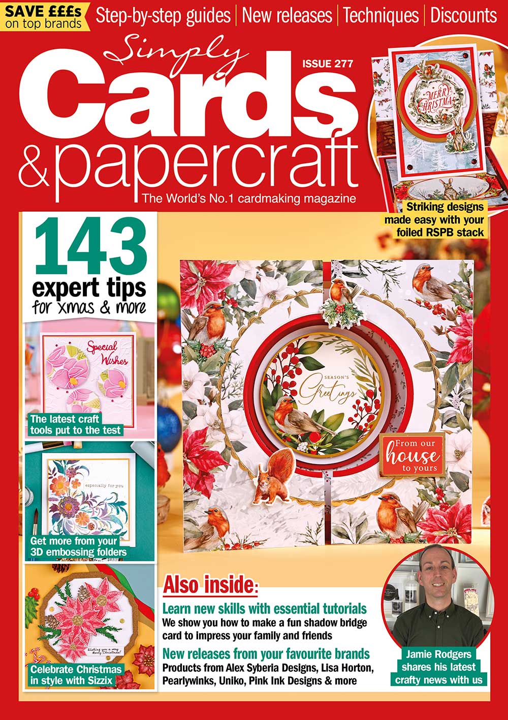 Simply Cards & Papercraft Magazine #277