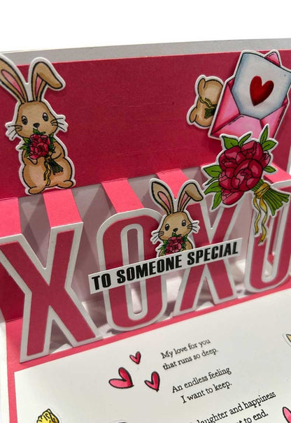 Made to Surprise A5 Stamp and Die Set XOXO | Say It With Words