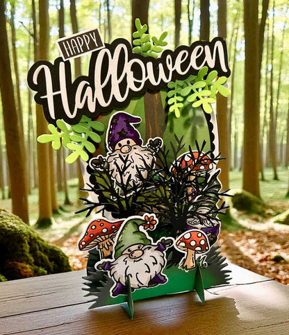Made to Surprise A5 Stamp and Die Set It's A Gnome's Life | Enchanted Forest