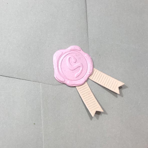 Card Making Magic Die Set Wax Seal Alphabet Set of 34 | Pretty Books Collection