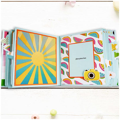Simply Made Crafts Die Set Medium Album Build A Page Sunshine | Set of 13