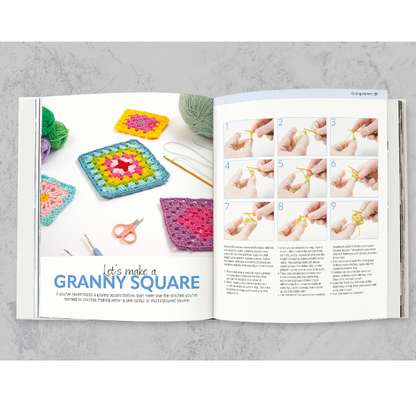 Granny Squares Made Easy Book