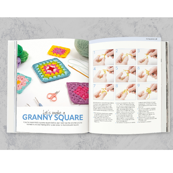 Granny Squares Made Easy Book